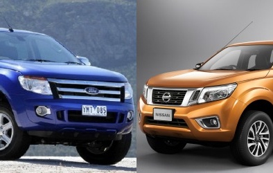 Nissan Navara và Ford Ranger 'đối đầu' trong phân khúc xe bán tải