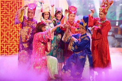 Xem hậu trường tập luyện của các 'Táo Quân' 2015 