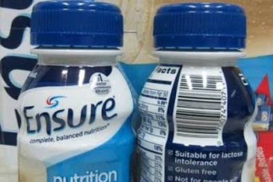 Sữa Ensure 'không bán tại Việt Nam' là sữa giả