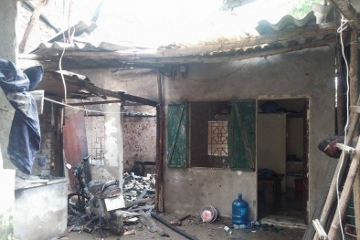 Nổ cơ sở sang chiết gas trái phép, một người nguy kịch