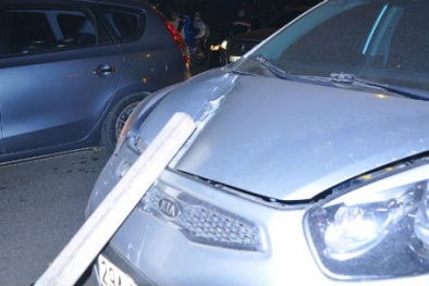 Suýt chết vì thanh sắt khủng ‘từ trên trời rơi xuống’