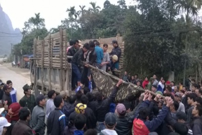 Chết ngạt trên công trường khai thác đá xanh