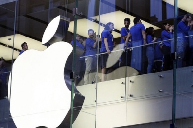 Giá trị thị trường của Apple cán mốc chưa từng có trong lịch sử Mỹ