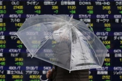 Thị trường chứng khoán châu Á nhuốm màu u ám