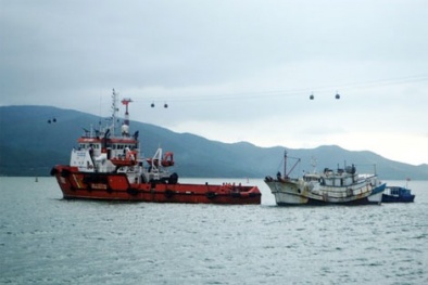 Va phải đá ngầm, 11 ngư dân suýt bỏ mạng ngoài Hoàng Sa