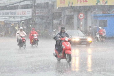 Dự báo thời tiết ngày mai 15/02/2015: Mưa rào vẫn tiếp diễn ở Bắc Bộ, trời rét