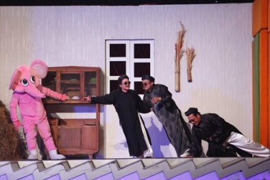 Chết Cười với ba thầy bói mù Quang Tèo, Trà My, Chiến Thắng