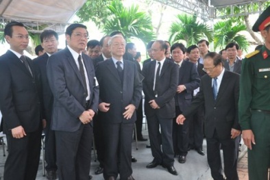 Lãnh đạo Đảng, nhà nước tới chia buồn cùng gia quyến ông Nguyễn Bá Thanh