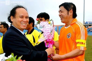 Tình yêu bóng đá sâu đậm trong tim ông Nguyễn Bá Thanh 