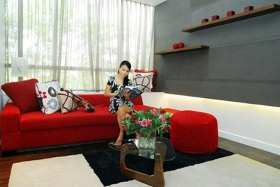 Thăm quan căn hộ đẳng cấp của ca sĩ Cẩm Ly