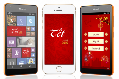 Ứng dụng độc đáo cho smartphone dịp Tết 2015