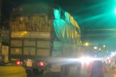 Giao thông nội thành TP. HCM lại rối loạn vì xe tải nặng