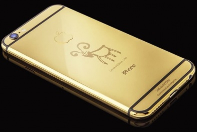 Chiêm ngưỡng iPhone 6 mạ vàng 24k phiên bản năm Mùi