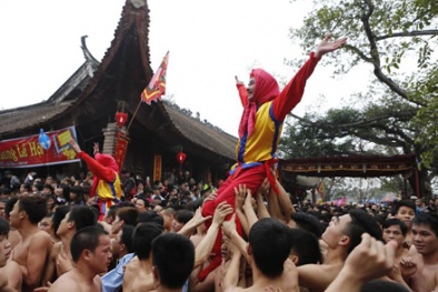 Lễ hội rước pháo làng Đồng Kỵ tưng bừng mừng Xuân 