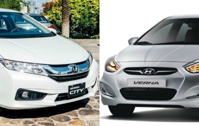 Đọ thiết kế ấn tượng giữa Honda City và Hyundai Verna 
