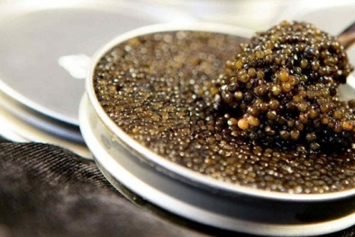 Trứng cá muối 'vàng trắng' siêu đắt giá 7 tỷ đồng/kg 