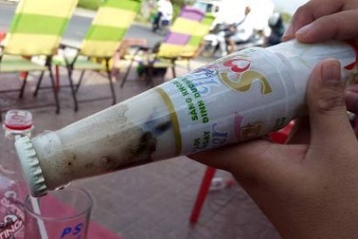 Người tiêu dùng tố sữa đậu nành Soya Number 1 ghi nhãn Tân Hiệp Phát có dị vật