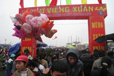 Chợ Viềng Nam Định đón 50 vạn lượt du khách 