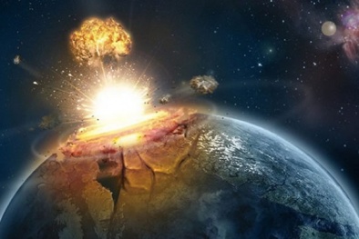 Hình ảnh mô phỏng ngày tận thế của Trái Đất