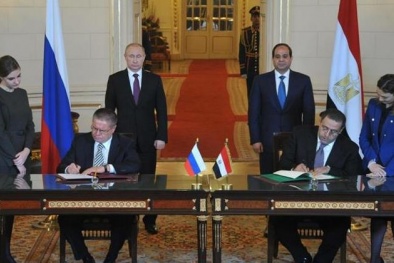 Nga và Ai Cập bắt tay xây dựng nhà máy điện hạt nhân