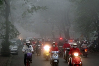 Dự báo thời tiết hôm nay ngày 4/3/2015: Các tỉnh Bắc Bộ sáng sớm có sương mù, trời rét