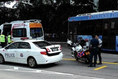 Cô gái Việt chết bất thường trên đường cao tốc Singapore