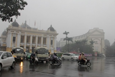 Dự báo thời tiết ngày mai 6/3/2015: Mưa phùn kèm sương mù vẫn tiếp diễn ở Bắc Bộ