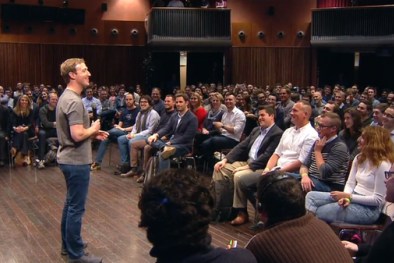 Mark Zuckerberg tiết lộ một nguyên tắc tuyển dụng của Facebook