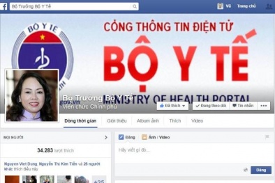 Fanpage của Bộ trưởng Bộ Y tế đã phát huy tác dụng