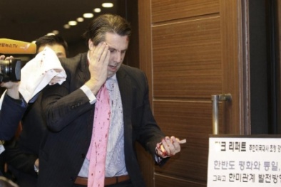 Kẻ rạch mặt Đại sứ Mỹ tại Hàn Quốc có liên hệ với Triều Tiên?