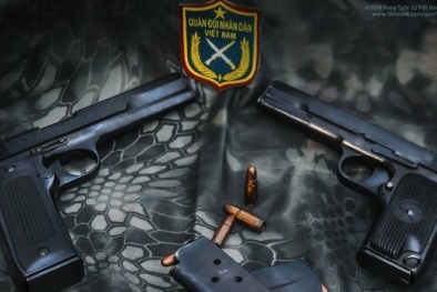 Sức mạnh súng ngắn K14 do Việt Nam chế tạo