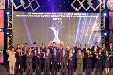 Hai doanh nghiệp Tiền Giang được tặng GTCLQG năm 2014