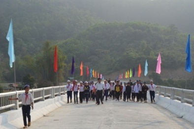 Quảng Ngãi: 2.000 người dân sẽ không còn phải đu dây qua sông