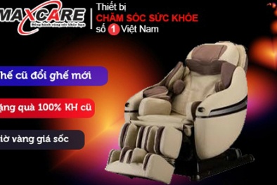 'Ghế cũ đổi ghế mới' nhân dịp sinh nhật Maxcare