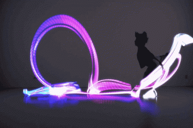 Giày Led thông minh tự động phát sáng khi nhảy