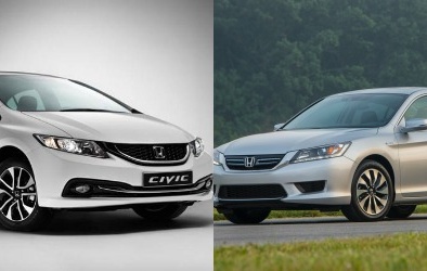 Honda Civic và Honda Accord đối đầu quyết liệt trong dòng sedan 