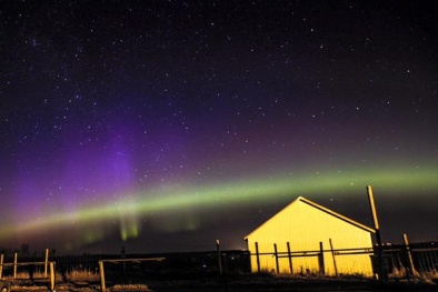 Bức tranh ánh sáng đẹp như 'cổ tích' trên bầu trời đêm nước Mỹ 