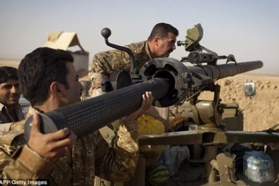 Hơn 1150 chiến binh Peshmerga thiệt mạng trong cuộc chiến với IS