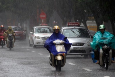 Dự báo thời tiết ngày mai 25/03/2015: Miền Bắc tiếp tục có mưa rào, trời rét