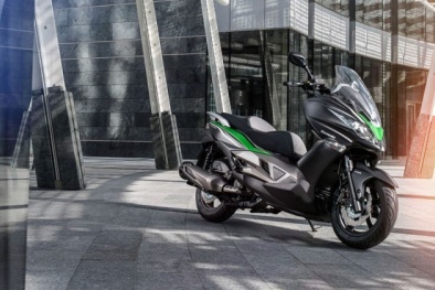 Kawasaki chuẩn bị tung ra xe ga mới 