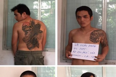 Công an nổ súng, khống chế băng côn đồ vác mã tấu đi đánh thuê