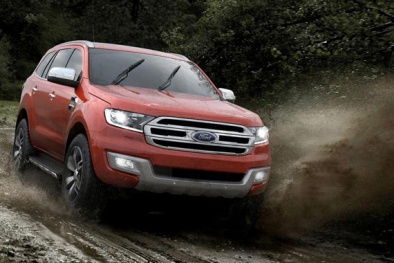 Khám phá Ford Everest 2015 cải tiến mạnh mẽ