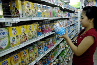 Bộ Tài chính công bố giá sữa trẻ em dưới 6 tuổi