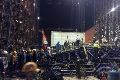 Công bố chính thức nguyên nhân vụ sập giàn giáo 