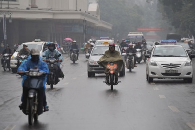 Dự báo thời tiết ngày mai 27/03/2015: Bắc Bộ mưa rét đến cuối tuần