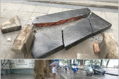 Hà Nội: Ghế đá cổ trăm năm đã được 'hồi sinh'