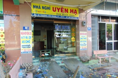 Cháy nhà nghỉ: Gãy xương đùi vì nhảy từ tầng 3 chạy lửa