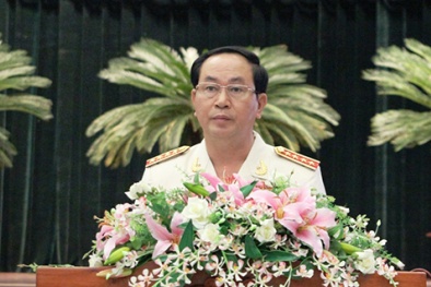 Bộ trưởng Trần Đại Quang: Công an Tp. HCM xuất sắc