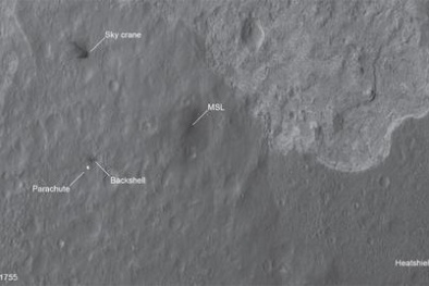 Tồn tại vệt đen bí ẩn trên bề mặt Sao Hỏa