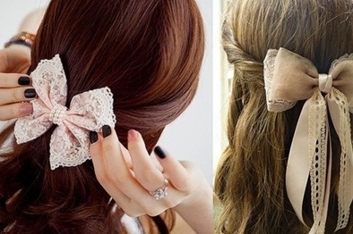 Cách chọn kiểu kẹp tóc dễ thương cho các cô nàng